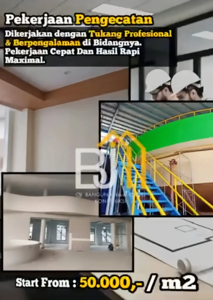 jasa-konstruksi-surabaya-promo-pekerjaan-pengecatan-bjm-konstruksi